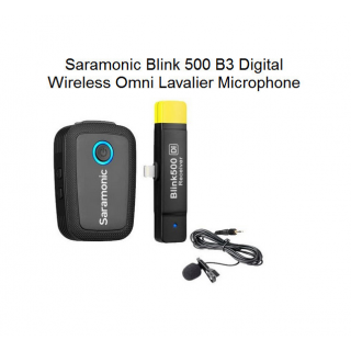 Saramonic Blink 500 B3 Digital Wireless Omni Lavalier Microphone
